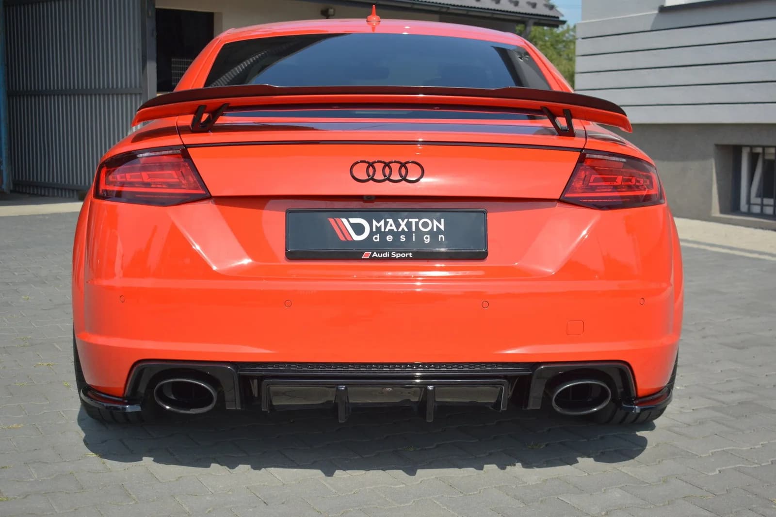 Карбоновий дифузор Audi TT - фото My Tuning Lab