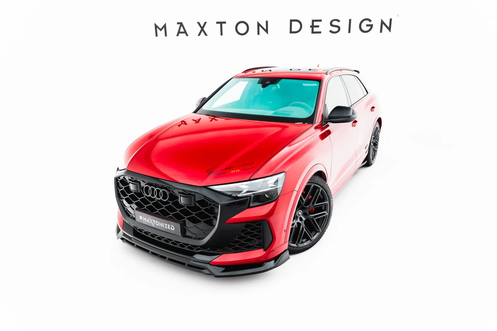 Передній сплітер Maxton Audi RSQ8 Mk1 Facelift - фото My Tuning Lab