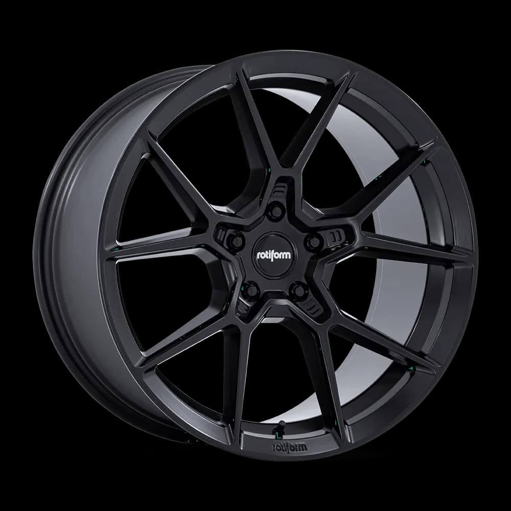 Легкосплавний диск 20" Rotiform RC199 KPR 20x9 ET25 5x112 сатиновий чорний - фото My Tuning Lab