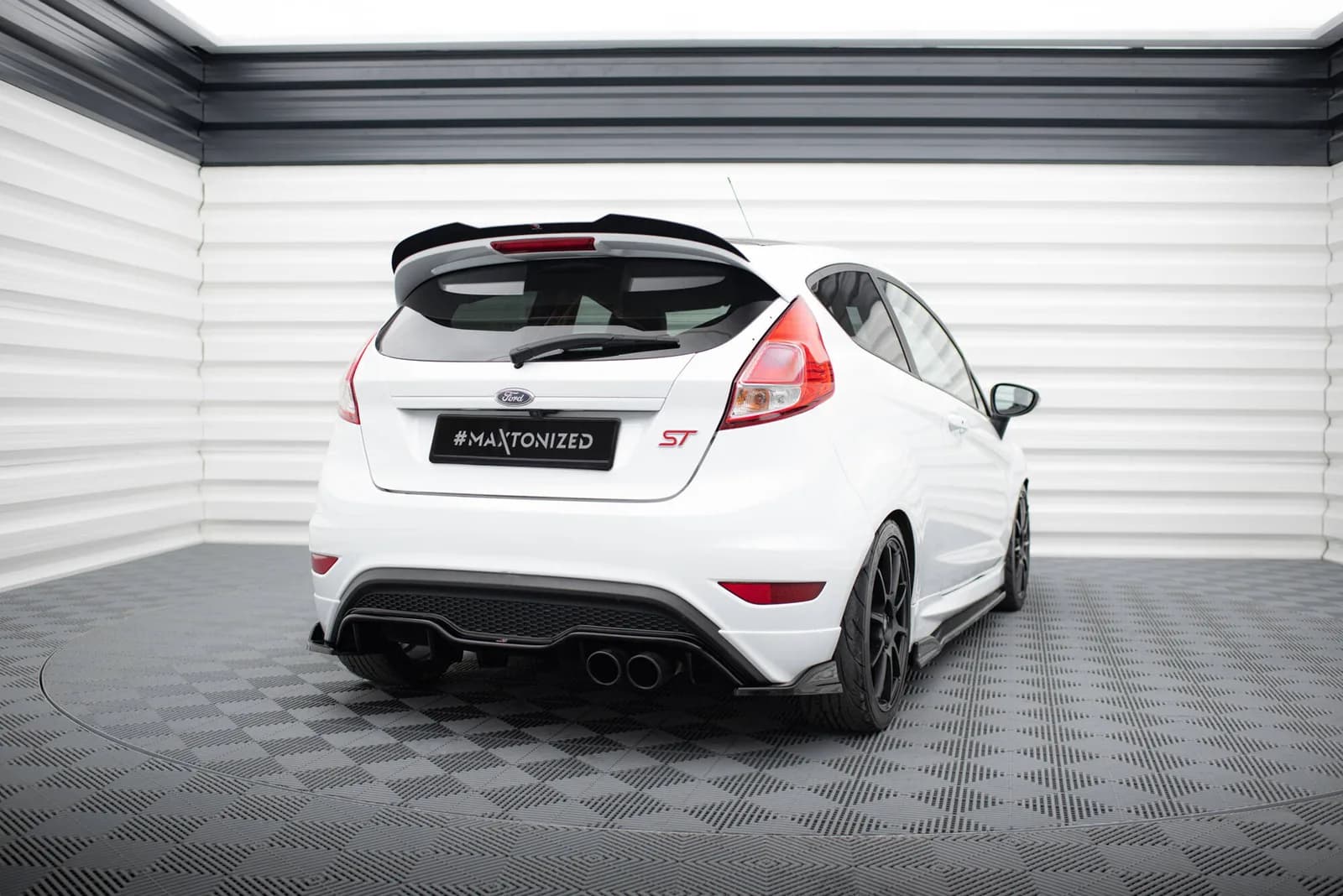 Задня накладка Maxton Ford Fiesta ST (Wersja 3-drzwiowa) Mk7 Facelift - фото My Tuning Lab