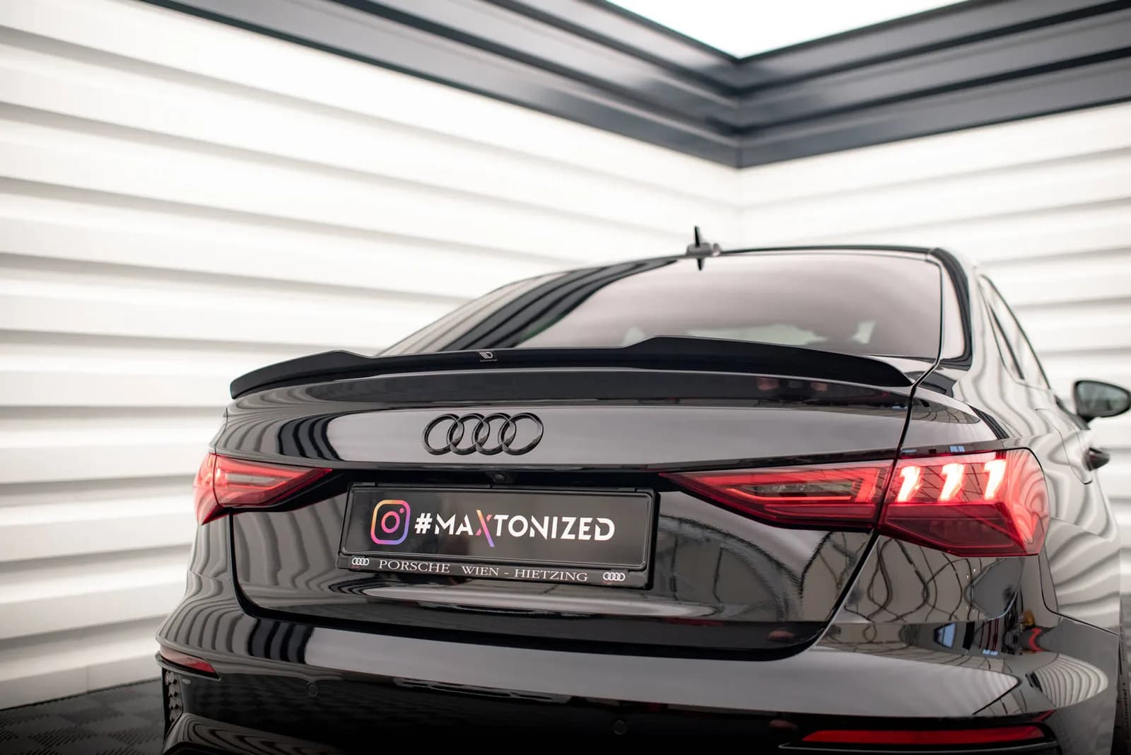 Спойлер Maxton Audi A3 / A3 S-Line / S3 / RS3 Sedan 8Y / 8Y Facelift - фото My Tuning Lab