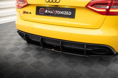 Задній дифузор Street Pro Maxton Audi RS4 B8 - фото My Tuning Lab