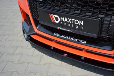 Передній сплітер V.2 Maxton Audi TT RS 8S - фото My Tuning Lab
