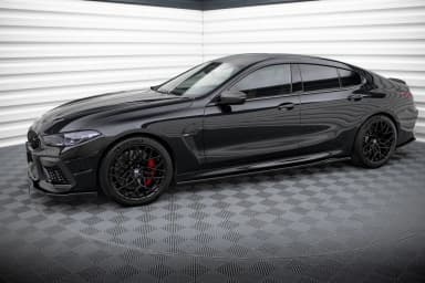 Накладки на пороги V.2 Maxton BMW M8 Gran Coupe F93 / 8 Gran Coupe M-пакет G16 - фото My Tuning Lab