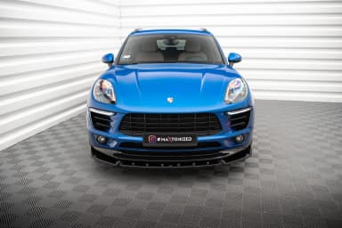 Передній сплітер V.2 Maxton Porsche Macan Mk1 - фото My Tuning Lab