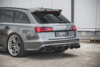 Задня накладка V.1 Maxton Audi S6 C7 Facelift - фото My Tuning Lab