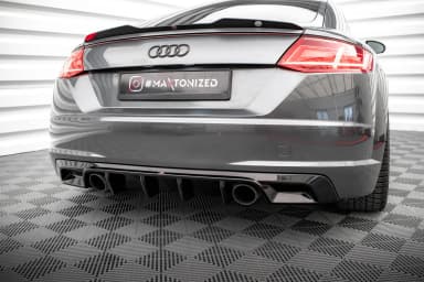 Задня накладка Maxton Audi TT S-Line 8S - фото My Tuning Lab