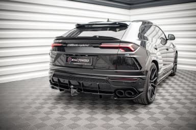 Задній сплітер (Z Dyfuzorem) Maxton Lamborghini Urus Mk1 - фото My Tuning Lab