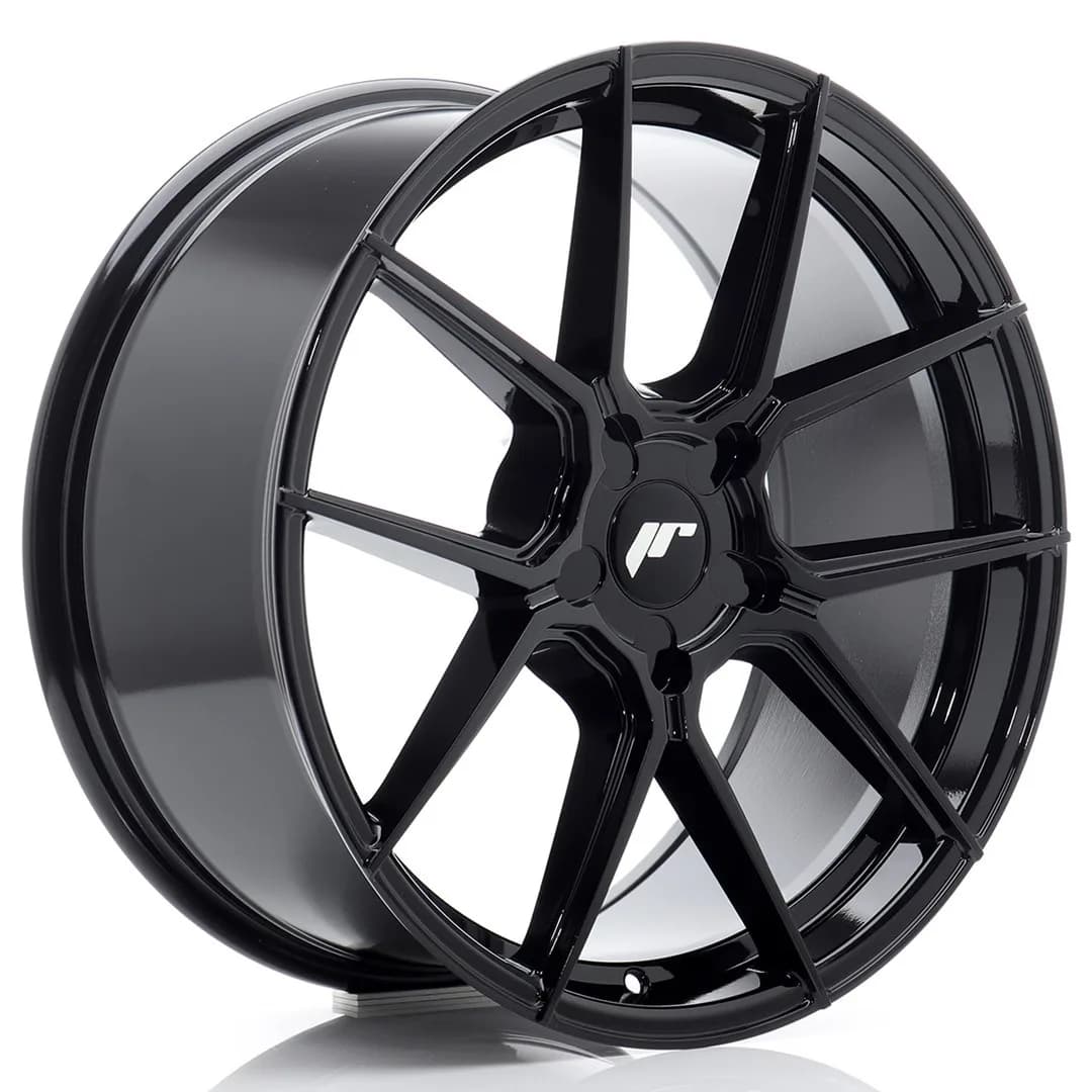 Легкосплавний диск 19" Japan Racing JR30 19x8,5 ET45 5x108 глянцевий чорний - фото My Tuning Lab