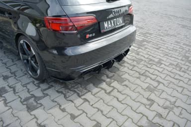 Задній дифузор V.2 Maxton Audi RS3 8V FL Sportback - фото My Tuning Lab
