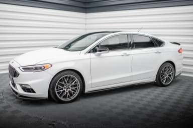 Накладки на пороги Maxton Ford Mondeo Sport Mk5 Facelift / Fusion Sport Mk2 Facelift - фото My Tuning Lab