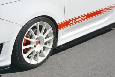 Накладки на пороги Maxton Abarth 500 Mk1 - фото My Tuning Lab
