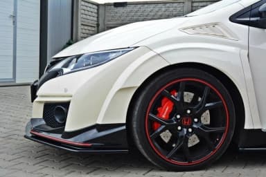 Передній сплітер Maxton Honda Civic IX Type R V.1 - фото My Tuning Lab