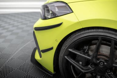 Канарди (аеродинамічні накладки переднього бампера) Maxton BMW 1 M-пакет / M135i / 128ti F40 - фото My Tuning Lab