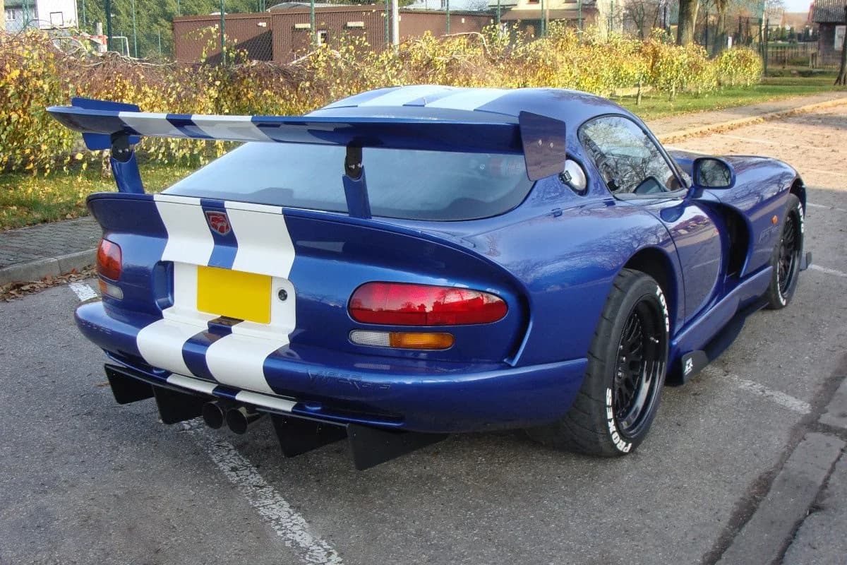 Задній дифузор Maxton Dodge Viper GTS - фото My Tuning Lab