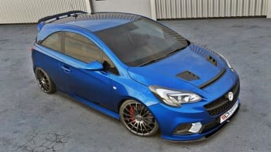 Передній сплітер Maxton Opel Corsa E OPC / VXR Nurburg (чорний глянець) - фото My Tuning Lab