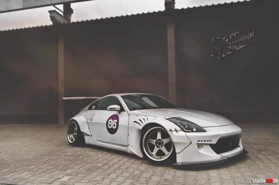 Спойлер Maxton Design Zestaw Ospoilerowania Nissan 350Z - фото My Tuning Lab