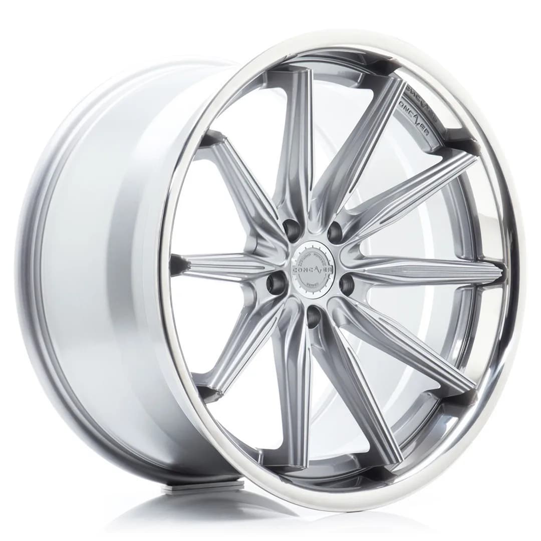 Легкосплавний диск 21" Concaver CVR8 21x9 ET35 5x108 брашований Titanium - фото My Tuning Lab