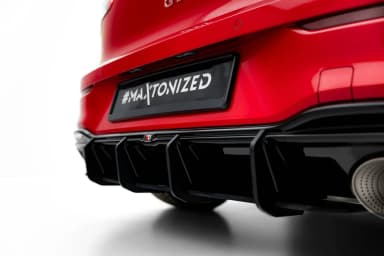 Задній дифузор Street Pro V.1 Maxton Volkswagen Golf GTI Clubsport Mk8 Facelift - фото My Tuning Lab
