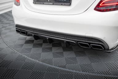 Задня накладка Mercedes C-Class Sedan / Estate W205 / S205 63AMG - фото My Tuning Lab