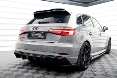 Спойлер V.1 Maxton Audi RS3 8V / 8V FL Sportback - фото My Tuning Lab