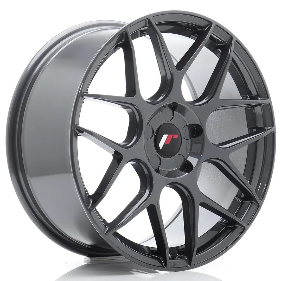 Легкосплавний диск 18" Japan Racing JR18 18x8,5 ET41 5x120 насичений сірий - фото My Tuning Lab