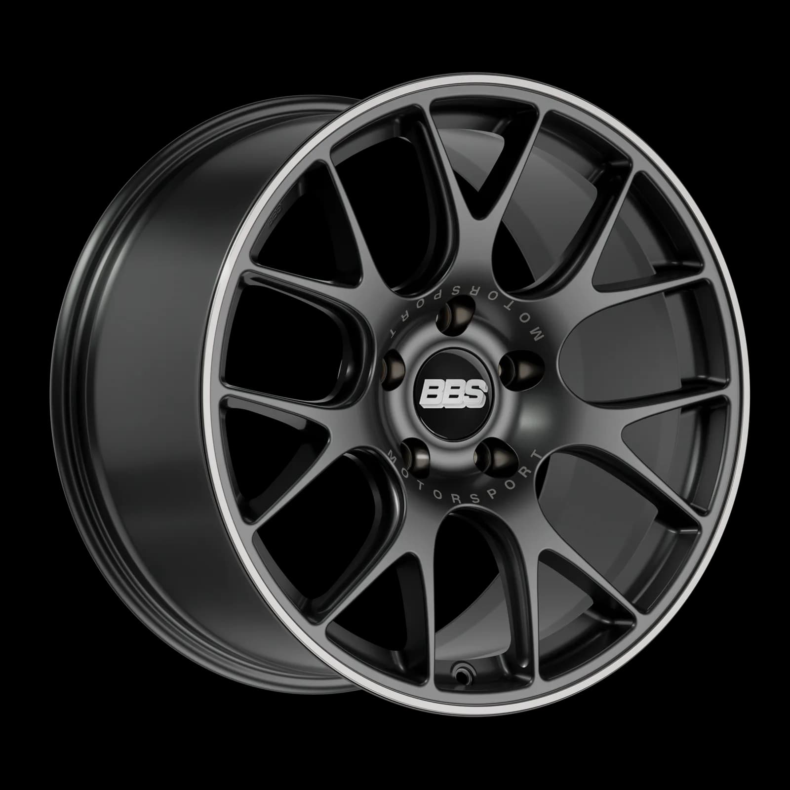 Легкосплавний диск 19" BBS CH-R 19x10 ET38 5x130 чорний сатиновий - фото My Tuning Lab
