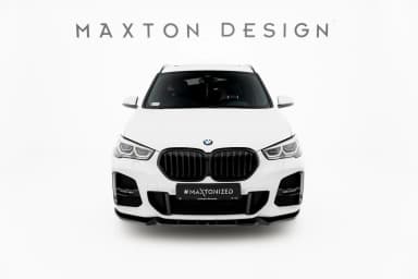 Передній сплітер Maxton BMW X1 M-пакет F48 Facelift - фото My Tuning Lab