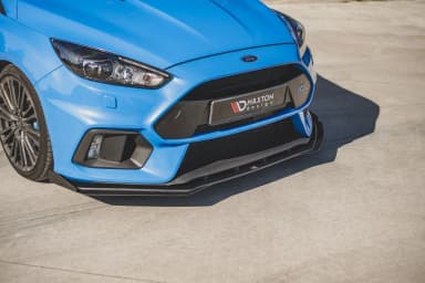 Передній сплітер Street Pro + Flaps Maxton Ford Focus RS Mk3 - фото My Tuning Lab