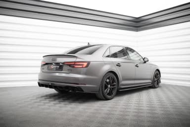 Спойлер V.2 Maxton Audi S4 / A4 Standard / S-Line / Competition Sedan B9 / B9 Facelift - фото My Tuning Lab