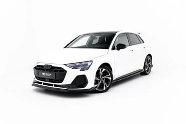Накладки на пороги V.3 Maxton Audi S3 Sportback / Sedan / A3 S-line Sportback / Sedan 8Y / 8Y Facelift - фото My Tuning Lab