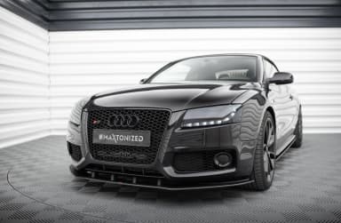 Передній сплітер Street Pro Maxton Audi S5 / A5 S-Line 8T - фото My Tuning Lab