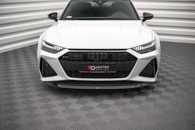Передній сплітер V.3 Maxton Audi RS7 C8 / RS6 C8 / C8 Facelift - фото My Tuning Lab