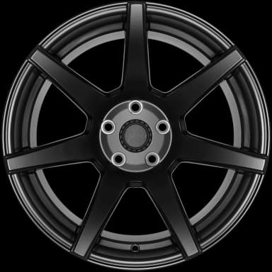 Легкосплавний диск 18" 7Twenty Style 55 18x9.5 ET15 5x114.3 сатиновий чорний - фото My Tuning Lab