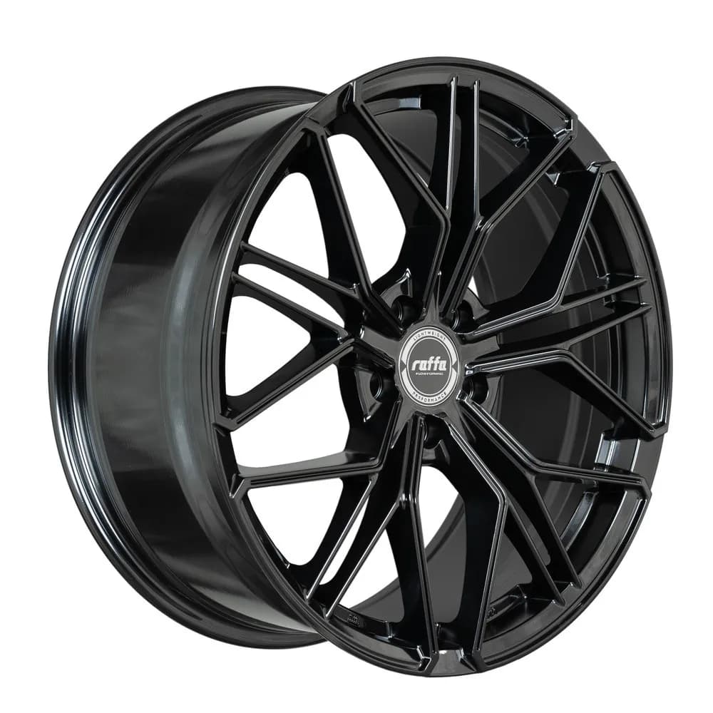 Легкосплавний диск 19" Raffa RF-02 19x8,5 ET45 5x112 Glossy-чорний - фото My Tuning Lab