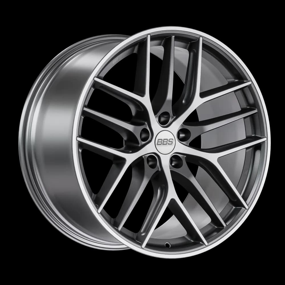 Легкосплавний диск 20" BBS CC-R 20x10,5 ET45 5x114 сатиновий графіт алмазне фрезерування - фото My Tuning Lab