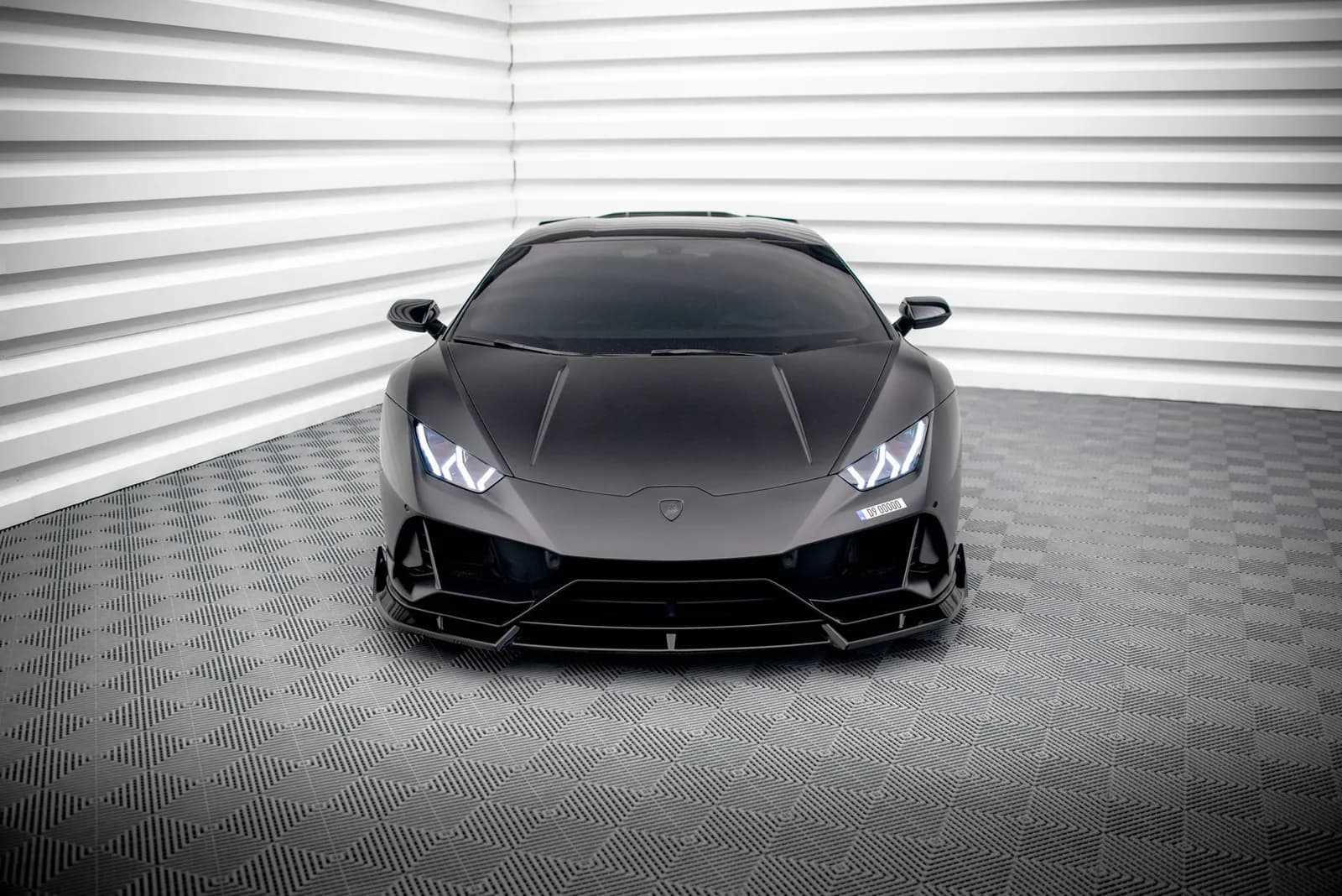 Передній сплітер Maxton Lamborghini Huracan EVO AWD - фото My Tuning Lab