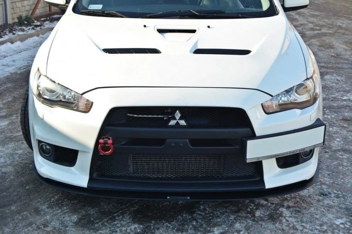Передній сплітер Maxton Racing Mitsubishi Lancer Evo X V3 - фото My Tuning Lab