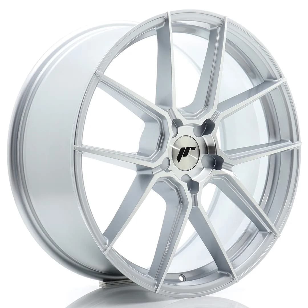 Легкосплавний диск 20" Japan Racing JR30 20x8,5 ET35 5x112 срібний з фрезеруванням - фото My Tuning Lab