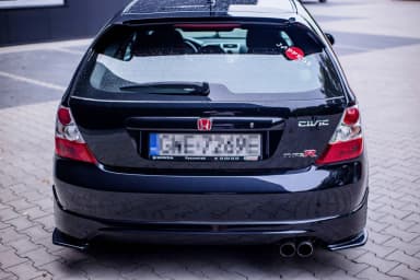 Задні сплітери boczne Maxton Honda Civic EP3 (MK7) Type-R/S рестайлінг (чорний глянець) - фото My Tuning Lab