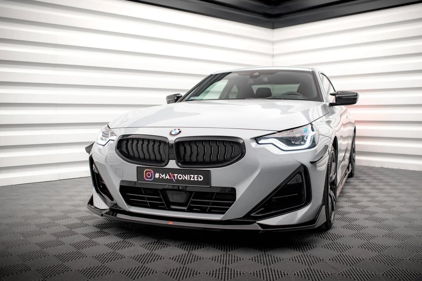 Передній сплітер V.3 Maxton BMW 2 Coupe M-пакет / M240i G42 - фото My Tuning Lab