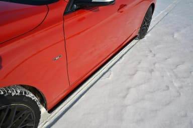 Накладки на пороги Maxton BMW 3 F30 - фото My Tuning Lab