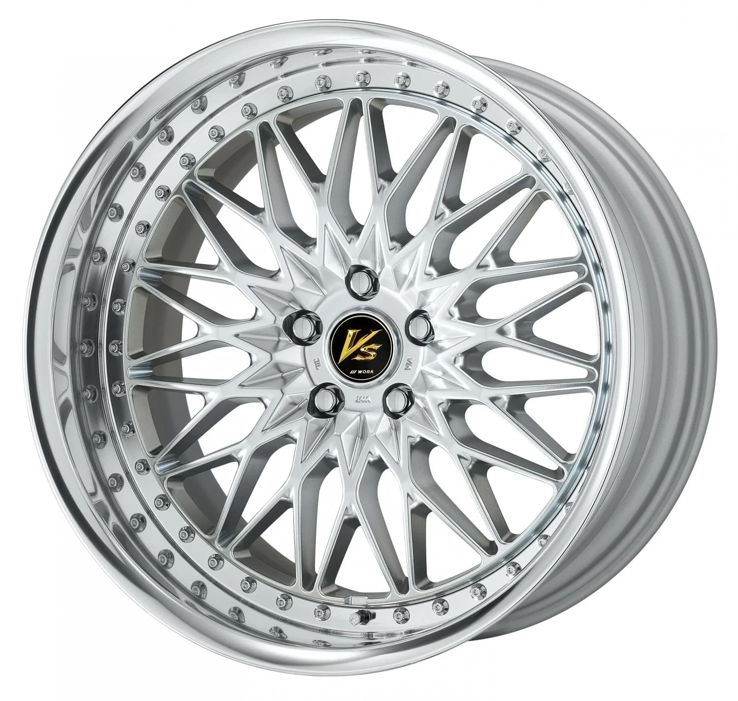 Легкосплавний диск 20" Work Wheels VS XV 20x8 BLANK Silky Rich срібний (SRS) - фото My Tuning Lab