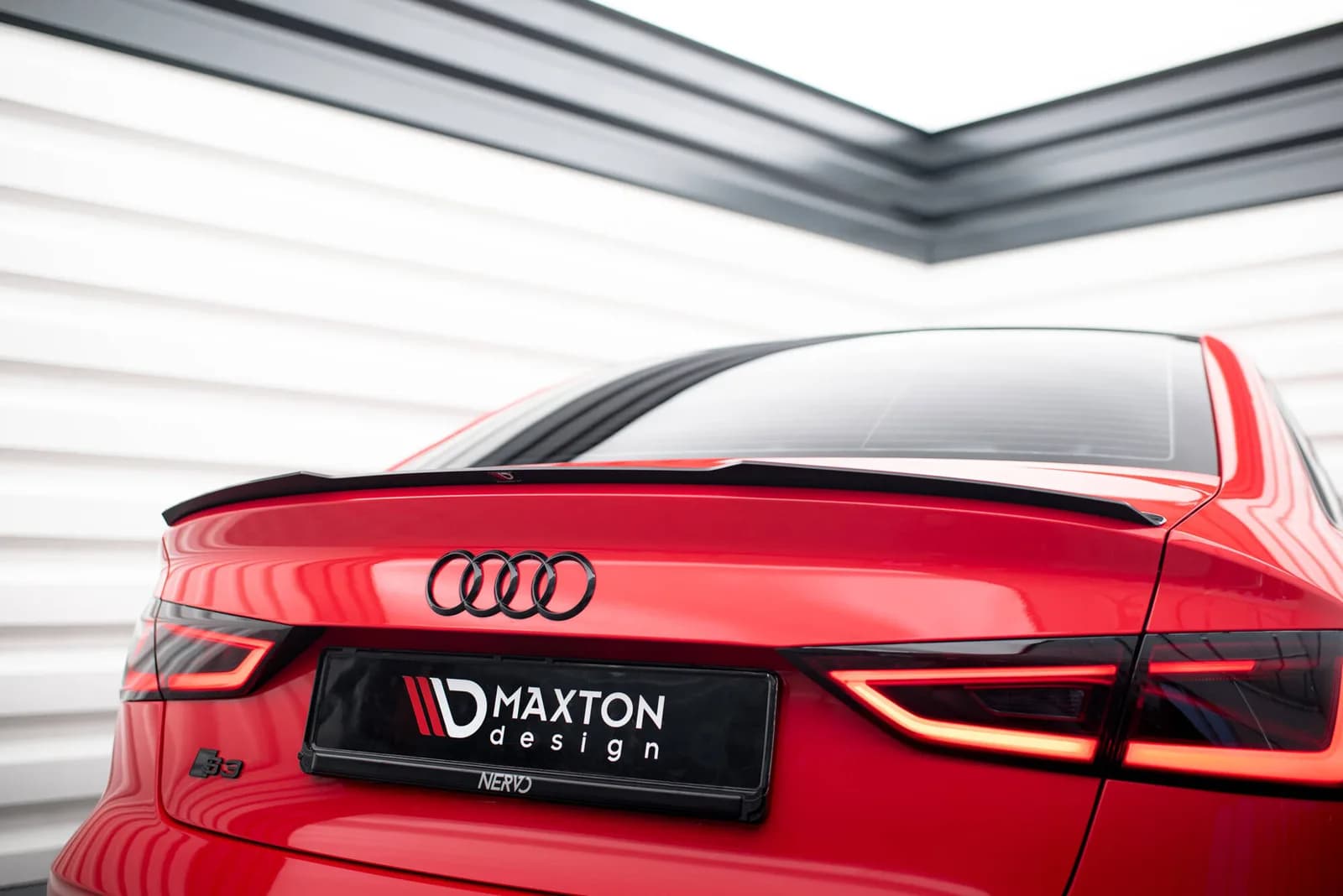 Спойлер Maxton Audi A3 / A3 S-Line / S3 / RS3 Sedan 8V - фото My Tuning Lab