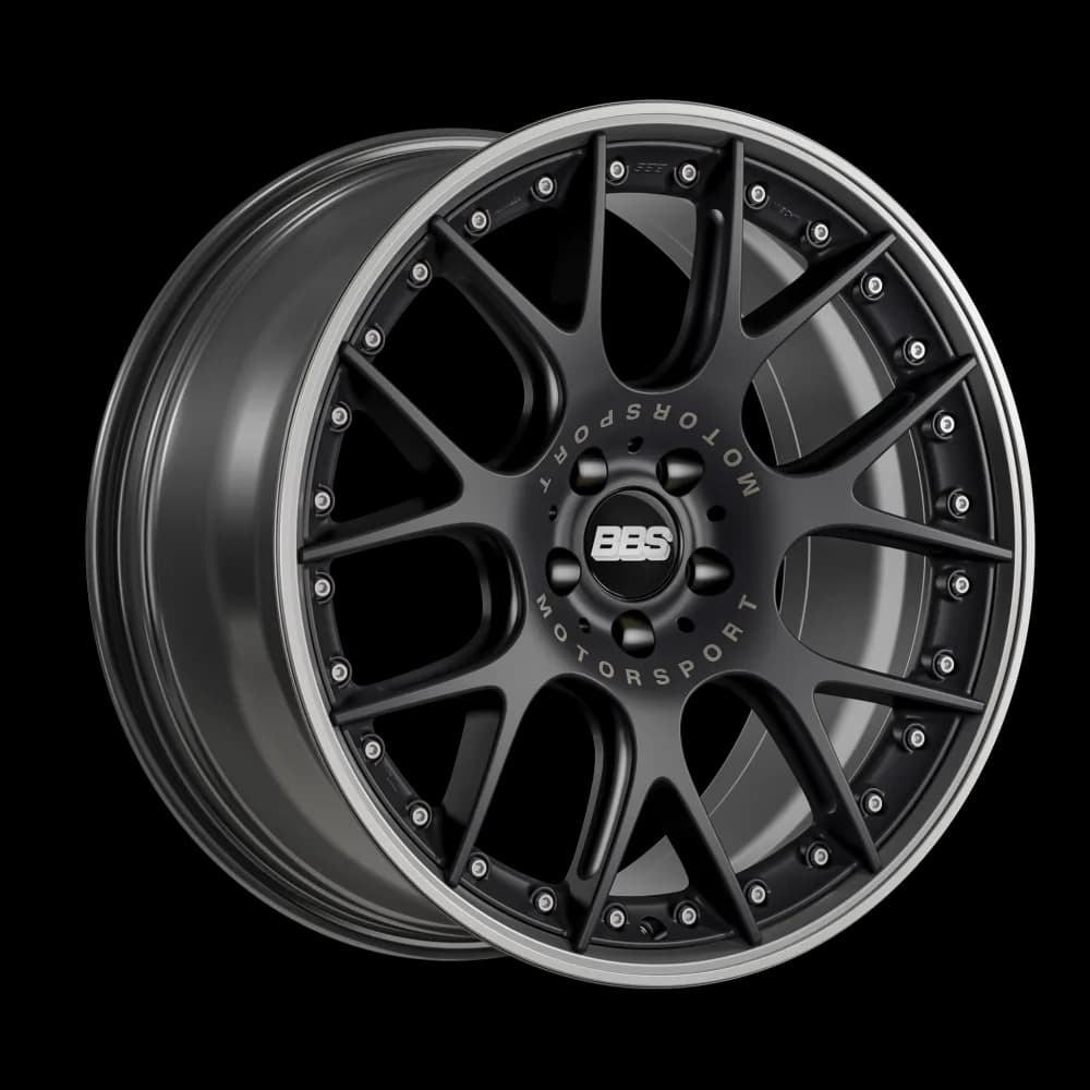 Легкосплавний диск 20" BBS CH-R 2 20x9 ET30 5x112 чорний сатиновий - фото My Tuning Lab