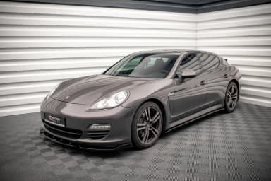Накладки на пороги V.2 Maxton Porsche Panamera / Panamera Diesel / Panamera Turbo 970 - фото My Tuning Lab