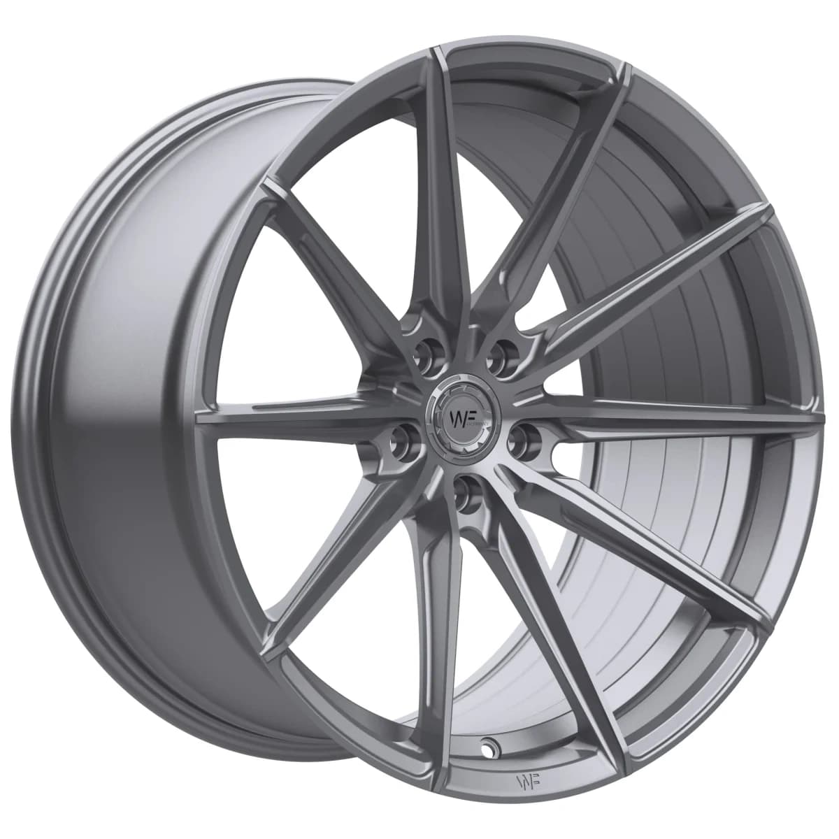 Легкосплавний диск 22" Wheelforce CF.3-FFR 22x11 ET10 5x120 Gloss Steel - фото My Tuning Lab