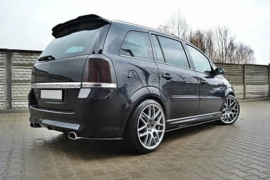 Задні сплітери boczne Maxton Opel Zafira B OPC / VXR (чорний глянець) - фото My Tuning Lab