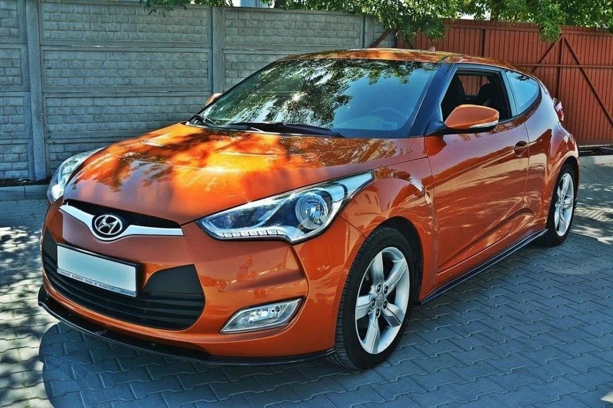 Передній сплітер Maxton Hyundai Veloster - фото My Tuning Lab