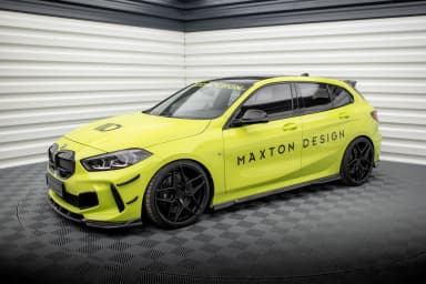 Карбонові бічні сплітери Prepreg Maxton BMW 1 M-пакет/ M135i / 128ti F40 - фото My Tuning Lab